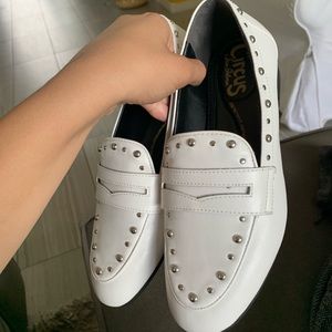 CIRCUS SAM EDELMAN Harlee Studded Leather Loafer